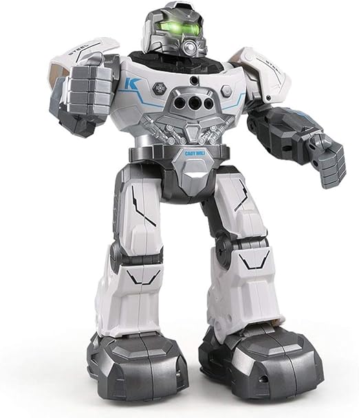 black and white remote control robot
