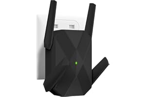 2026 AX3000 WiFi 6 Extender, WiFi Extender Signal Booster, Long Range WiFi Booster with Gigabit Ethernet Port, Access Point, 