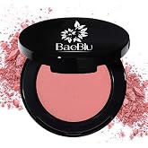 Organic Mineral Blush, Talc-Free Pressed Powder Blush, Rosalie | 100% natural blush for cheeks, Buildable color with a natural finish, Vegan, Gentle for sensitive skin, made in USA