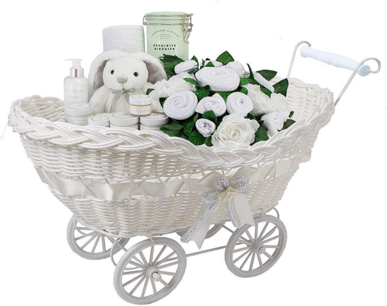 wicker basket pram