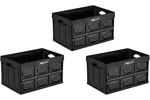 GreenMade Instacrate, Black/Black 12 Gal, 3 Pack.