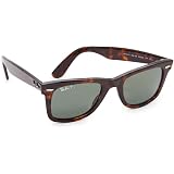 Amazon.com: Ray-Ban RB2140 Original Wayfarer Sunglasses, Black/Green, 50 mm  : Clothing, Shoes \u0026 Jewelry