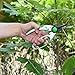 WilFiks Garden Pruning Shears – 8″ Classic Hand Pruner – Secateurs Steel Gardening Scissors with Comfortable Handle and Shock Absorbing Spring – Branch, Stem and Tree Trimmer Hand Toolthumb 3