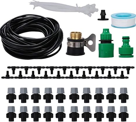 Irrigación Juego, Exterior Bridas Sistema de Refrigeración Jardín