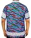 LA LEELA Men's Aloha Hawaiian Shirt Short Sleeve Button Down Casual Beach Party Blue