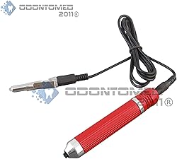 OdontoMed2011 Speculum Light Stainless Steel Red