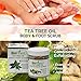 Biofinest Tea Tree Oil Body & Foot Scrub: with Dead Sea Salt, Jojoba Oil, Essential Oils - Best for Athlete Foot/ Fungus/ Acne/ Warts (250g)