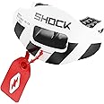 Shock Doctor Lip Guard, Adult and Youth Mouth Guard Football with Strap, Breathable Wide Opening Football Mouthpiece for Youth and Adults OSFA, Shock Doctor Mouth Guards, Max Airflow