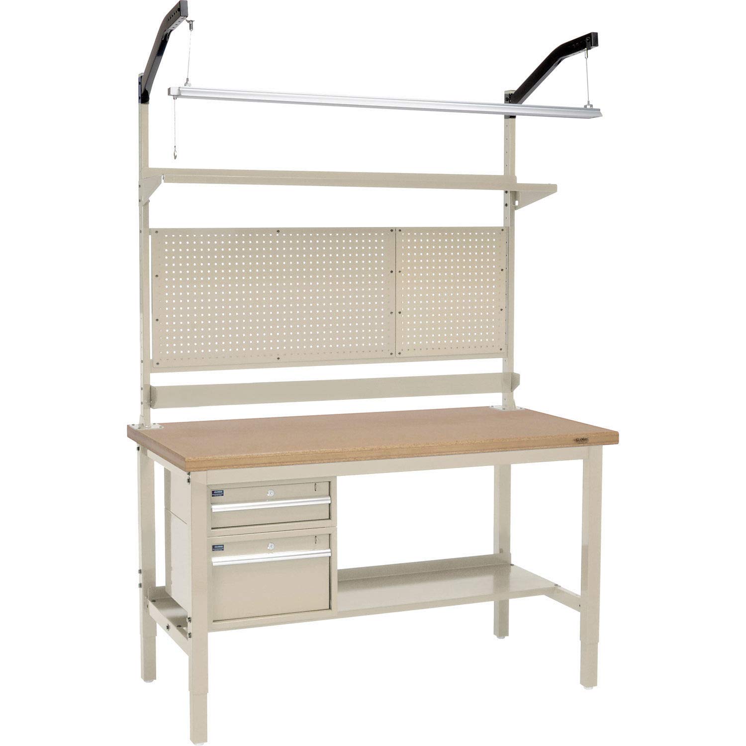 Banco de trabajo de 48 pulgadas de ancho x 30 pulgadas de profundidad