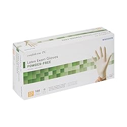 McKesson Confiderm Latex Exam Gloves, Non-Sterile
