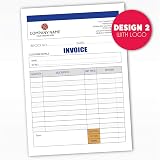 Your Invites Personalised A5 Duplicate Invoice Book 50 Sets NCR Pad view 3