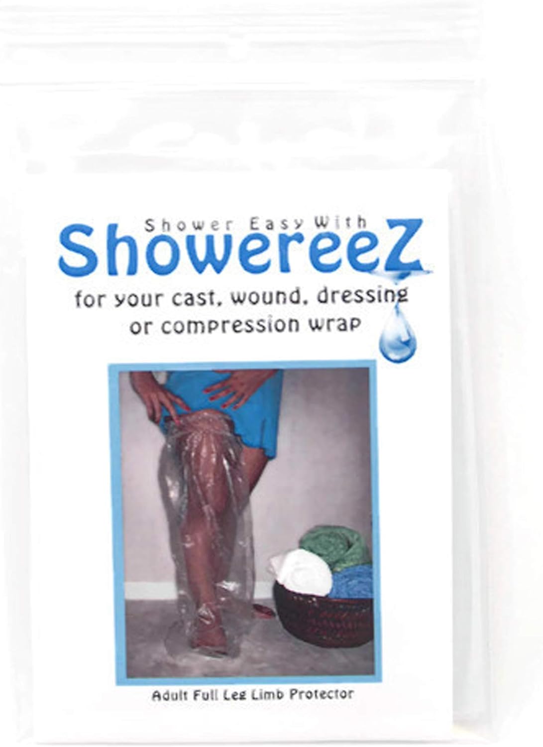 Leg Compression Wrap Waterproof Shower Cover 2Pack Cast