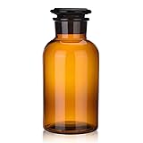 Kestun Lab Glass Reagent Bottle,Wide Mouth Glass
