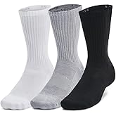 Under Armour Unisex-Adult Training Cotton Crew Socks 3 Pack