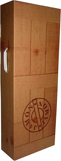Lote 2 Cajas Jamonera Cartón 850x140x320 Imitación Madera: Amazon.es: Oficina y papelería