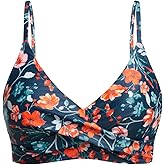 Women Underwire Bikini Top - Push Up Twist Front Swimsuit Top Only 2025 Padded Bra Bathing Suit