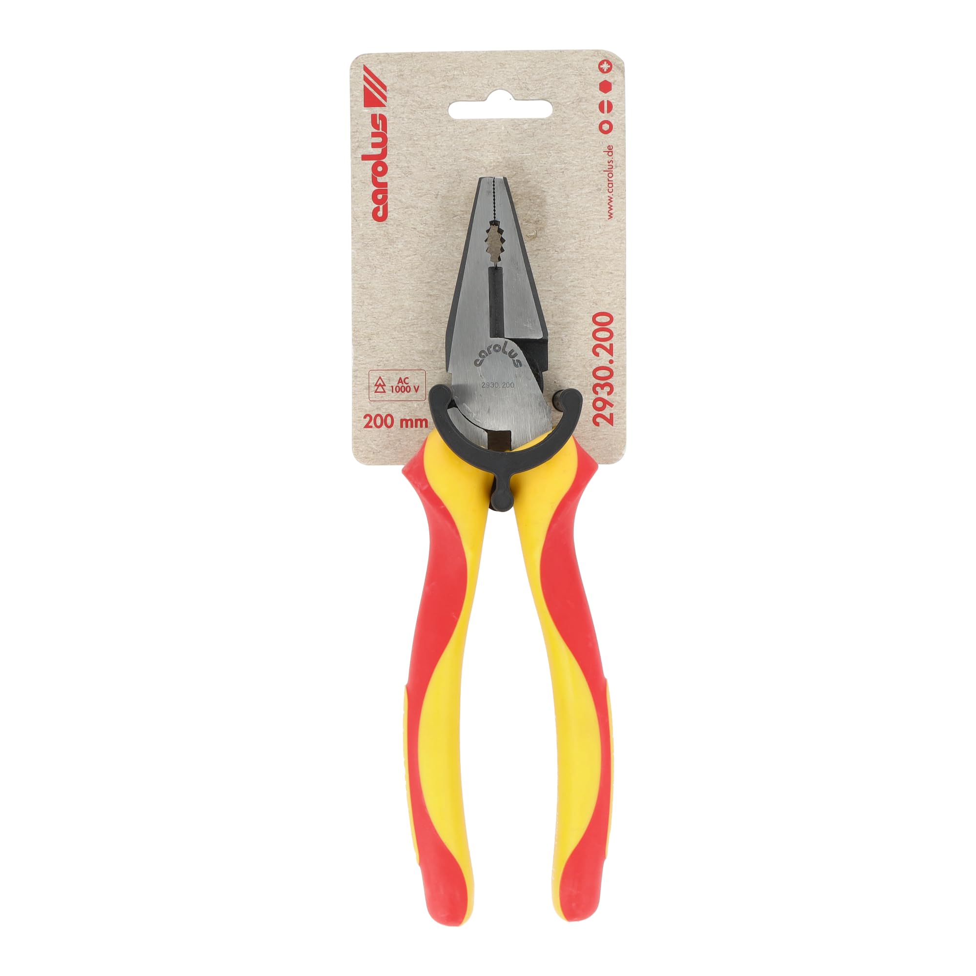 Carolus VDE Combination Pliers 200 mm 2930.200