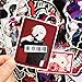 Tokyo Ghoul Anime Cartoon Laptop Stickers PVC 50pcs (Tokyo Ghoul B)