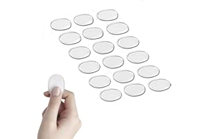 MAKANU Drum Gel, 36 PCS Clear Drum Dampeners for Snare Drum, Silicone Silencers, Mute, Muffler Dampening Gel Pads, Drum Damper for Snare, Tom Drum Cymbals