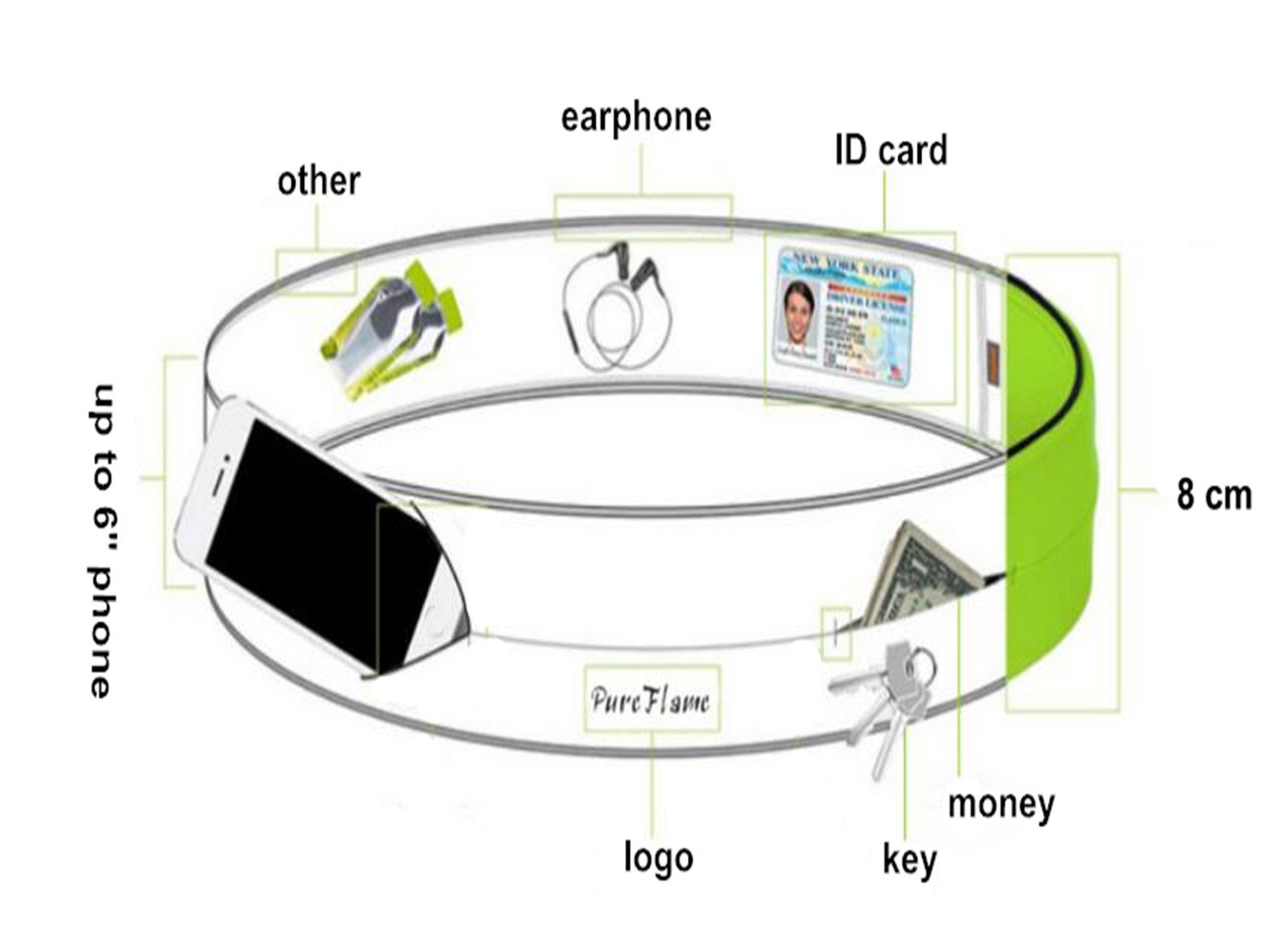 iphone 7 running belt