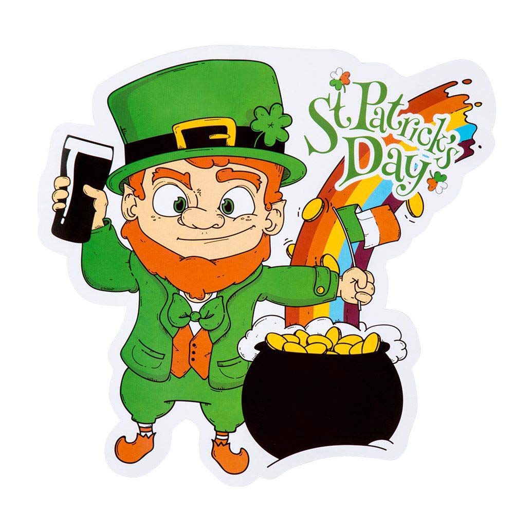 Boland 44919 Green St Patrick's Day Wall Art