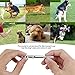 COOSI Dog Whistle to Stop Barking, Adjustable Pitch Ultrasonic Training Tool Silent Bark Control for Dogs- Pack of 1 PCS Whistles with 1 Free Lanyard Strap