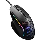 Glorious Gaming Model I 2 Wired Gaming Mouse: 9 Programmable Buttons (2 Swappable), 66g Superlight, 26k Optical Sensor, 80M C