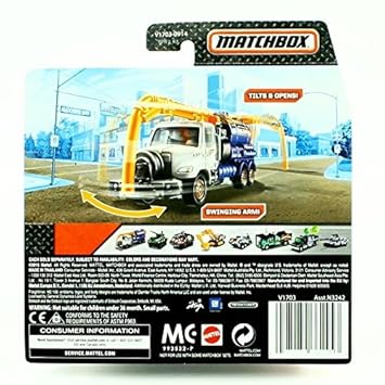 matchbox vacuum truck