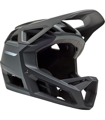 Amazon.com : Fox Racing Proframe Helmet Rizer Dark Shadow, L