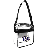 Littlearth NCAA unisex-adult Ncaa Clear Carryall Crossbody Bag