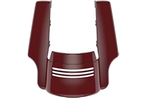 MOCARDINE Harley Rear Fender Extension, Stretched Filler Kit Motorcycle Accessories for Harley Touring Road King Street Glide 2014-2023（Billiard Red）