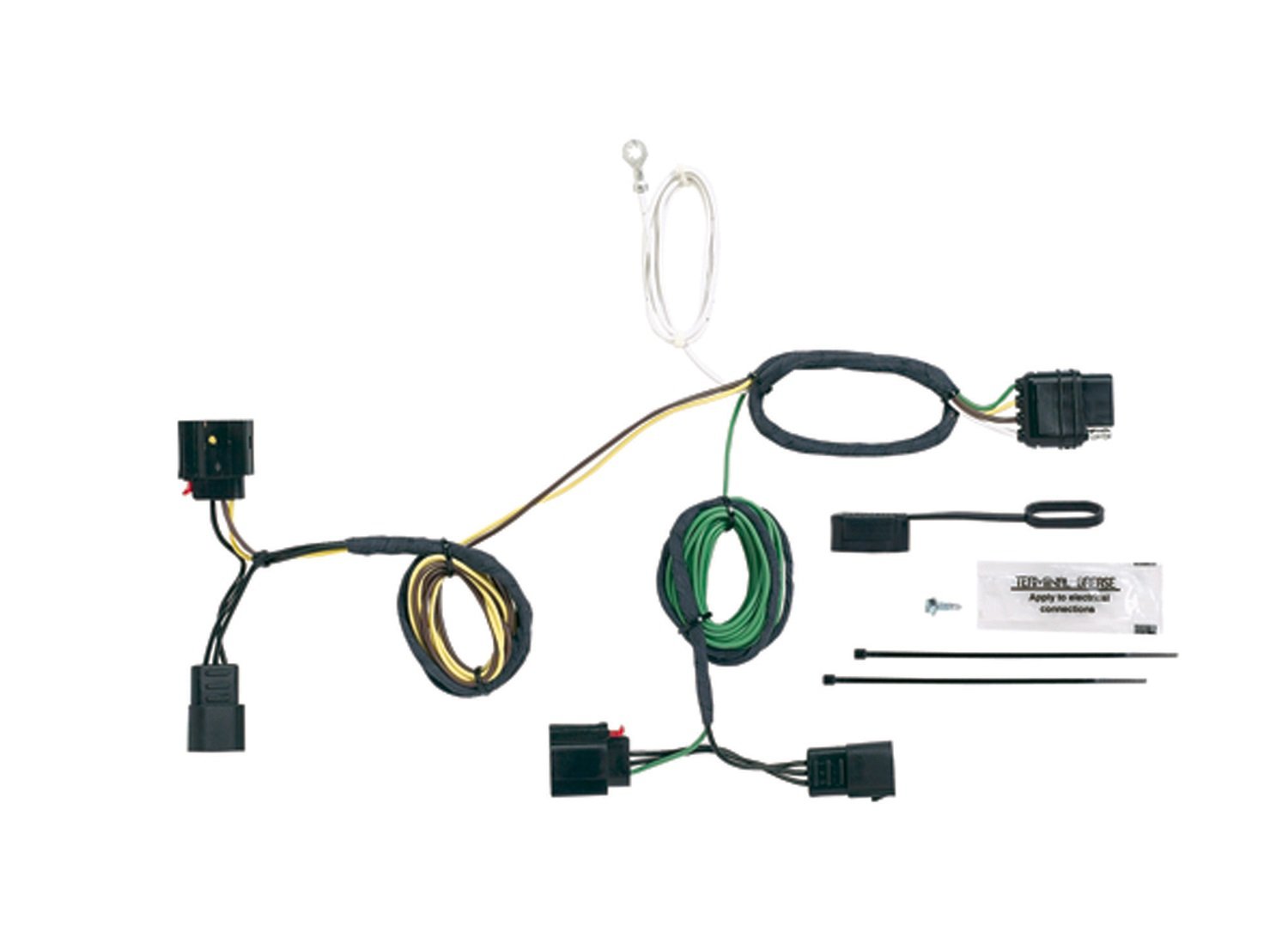Amazon.com: Hopkins 42555 Plug-In Simple Vehicle to Trailer Wiring Kit:  Automotive