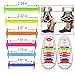 Talent Fashion unknown Kids/Adults Multicolor Tieless Elastic Silicone No Tie Shoelaces Waterproof Rubber Flat Running Shoe Laces for Sneakers Board Shoes Casual Shoes and Boots, Kid Pink, Kid Size