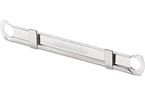 Universal UNV81024 2.75 in. Center to Center 2-Piece 2-Prong Paper Fastener Compressors - Silver (100/Box)