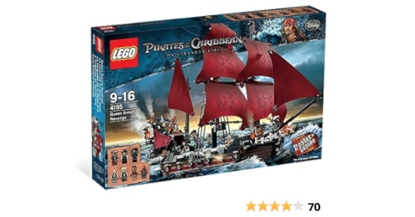 lego red ship