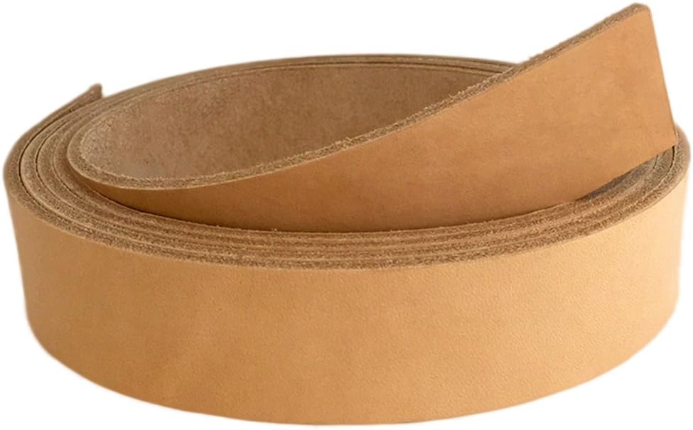 Springfield Leather Company 84" Vegetable Tan Cowhide Leather Strip (1-1/2")