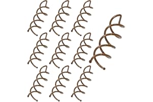 Mini Skater Spiral Hair Pin Twist Barrette Spin Pins Non-Scratch Round Tips Twist Screw Hair Pin for Women Bun Hair Style DIY