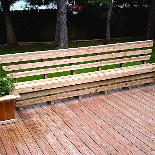 2x4basics Dekmate Deck Bench Bracket Sand, Single Pricepulse