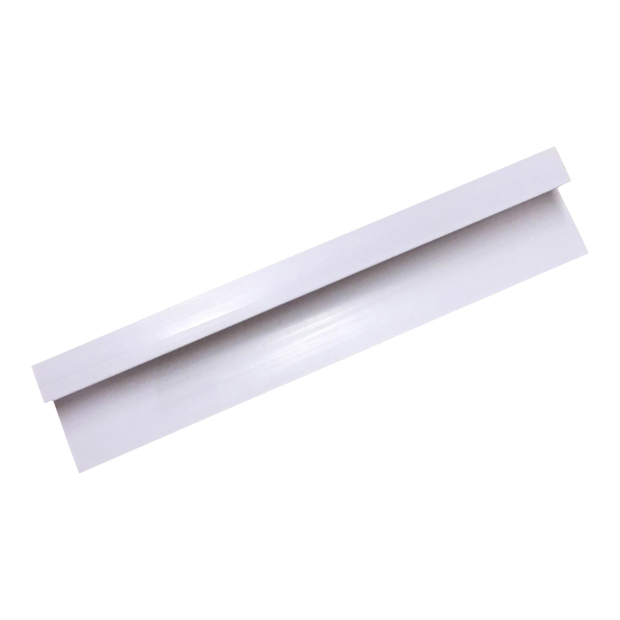 DBS White 10mm End Cap Trim for Shower Wet Wall Panels Bathroom Cladding PVC 2.4m