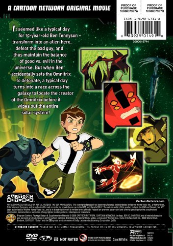 Amazon Com Cartoon Network Classic Ben 10 Secret Of The Omnitrix Various Various Movies Tv