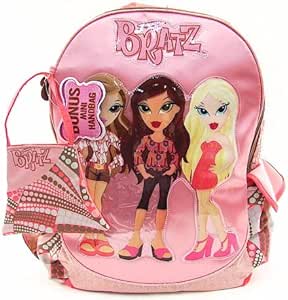 pink color bookbag