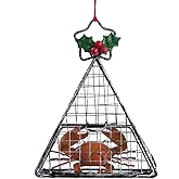 Kurt Adler Wire Hanging Cage with Crab Christmas Ornament