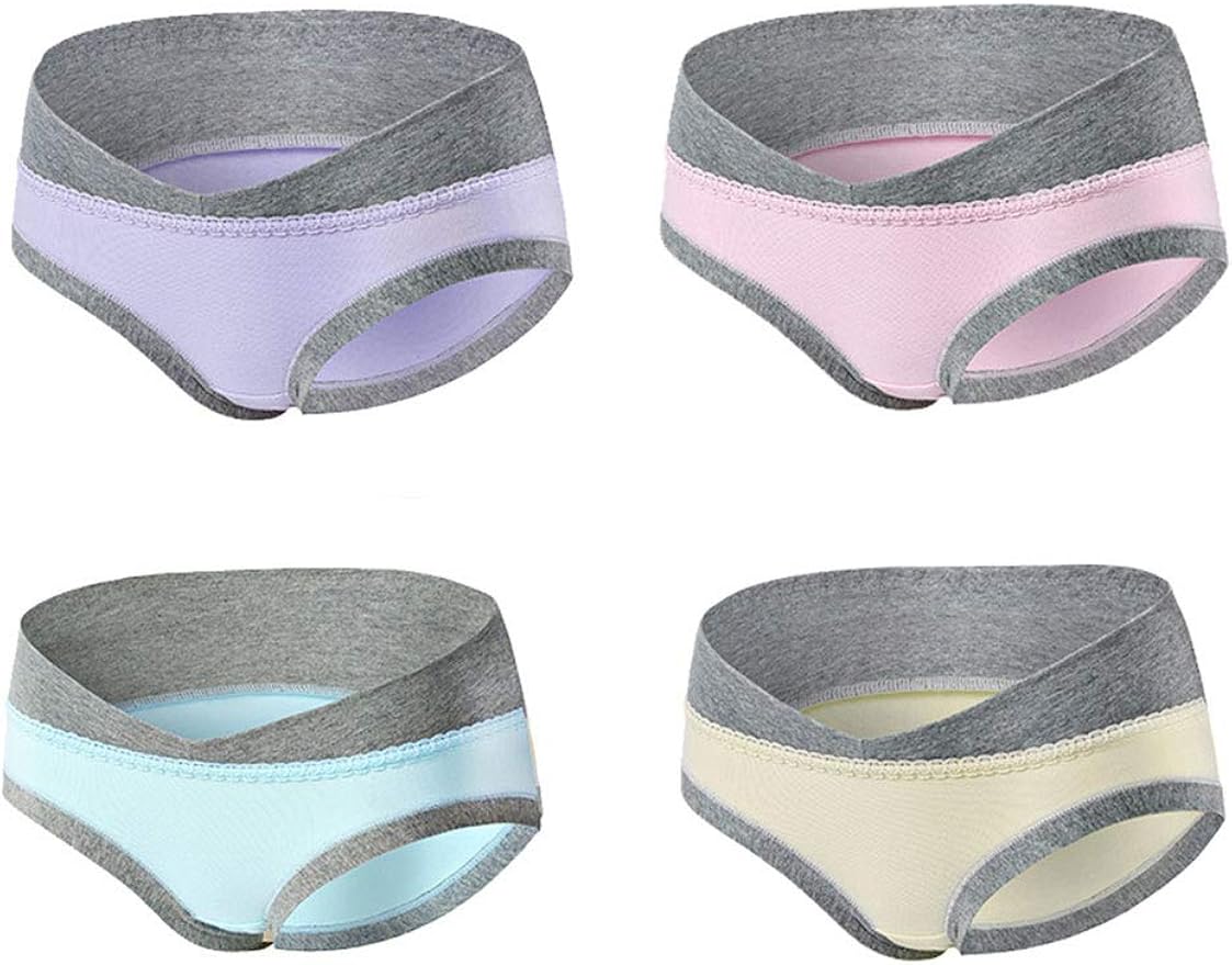 Zilcremo Women Under The Bump Maternity Panties Knickers Pregnancy