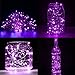 VICBAY 6 pcs Fairy Lights Battery Operated, 6.6ft 20 LEDFairy String Lights, Copper Wire Firefly Lights Starry String Lights For Party Decoration Patio Bedroom Bottle Mason Jar, Pink
