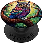 Owl PopSockets Adhesive PopGrip