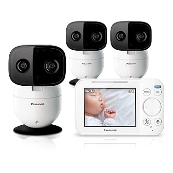 baby monitor with 3 cameras
