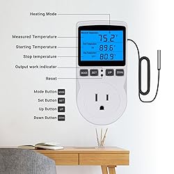 INKBIRDPLUS Plug in Thermostat Temperature