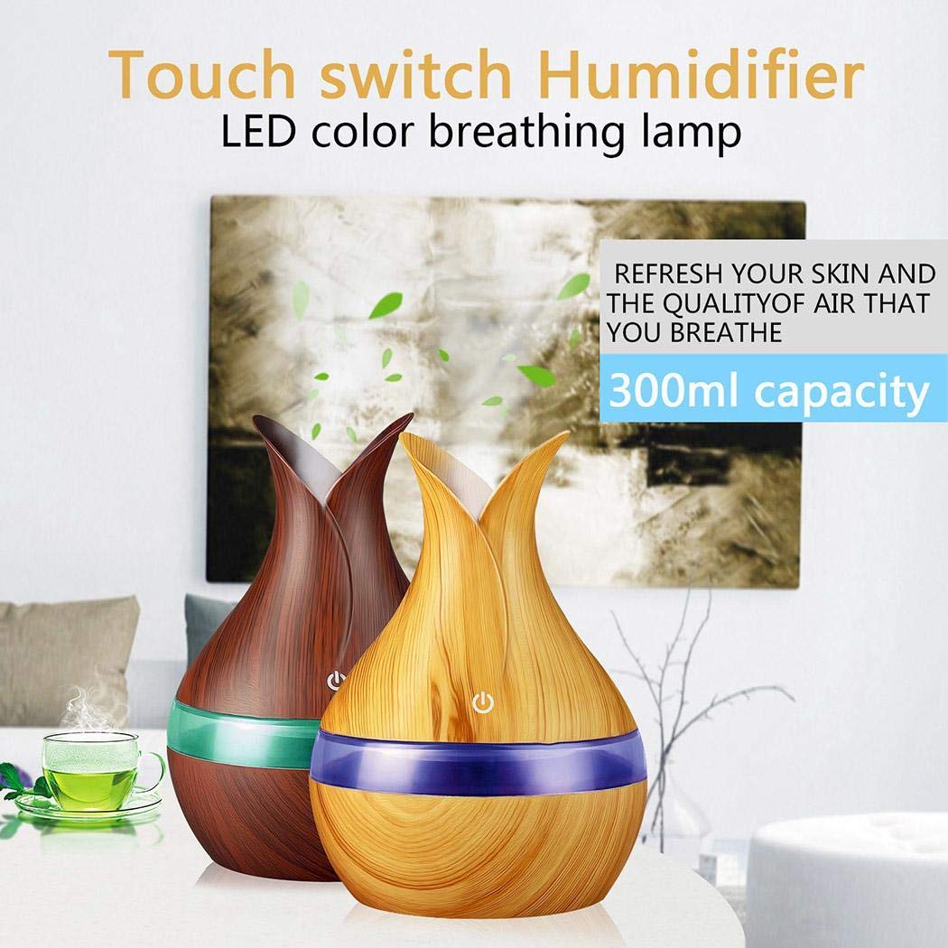 Junio1 Mini humidificador atomizador ultrasónico USB purificador de Aire de aromaterapia Mudo en casa Humidificadores