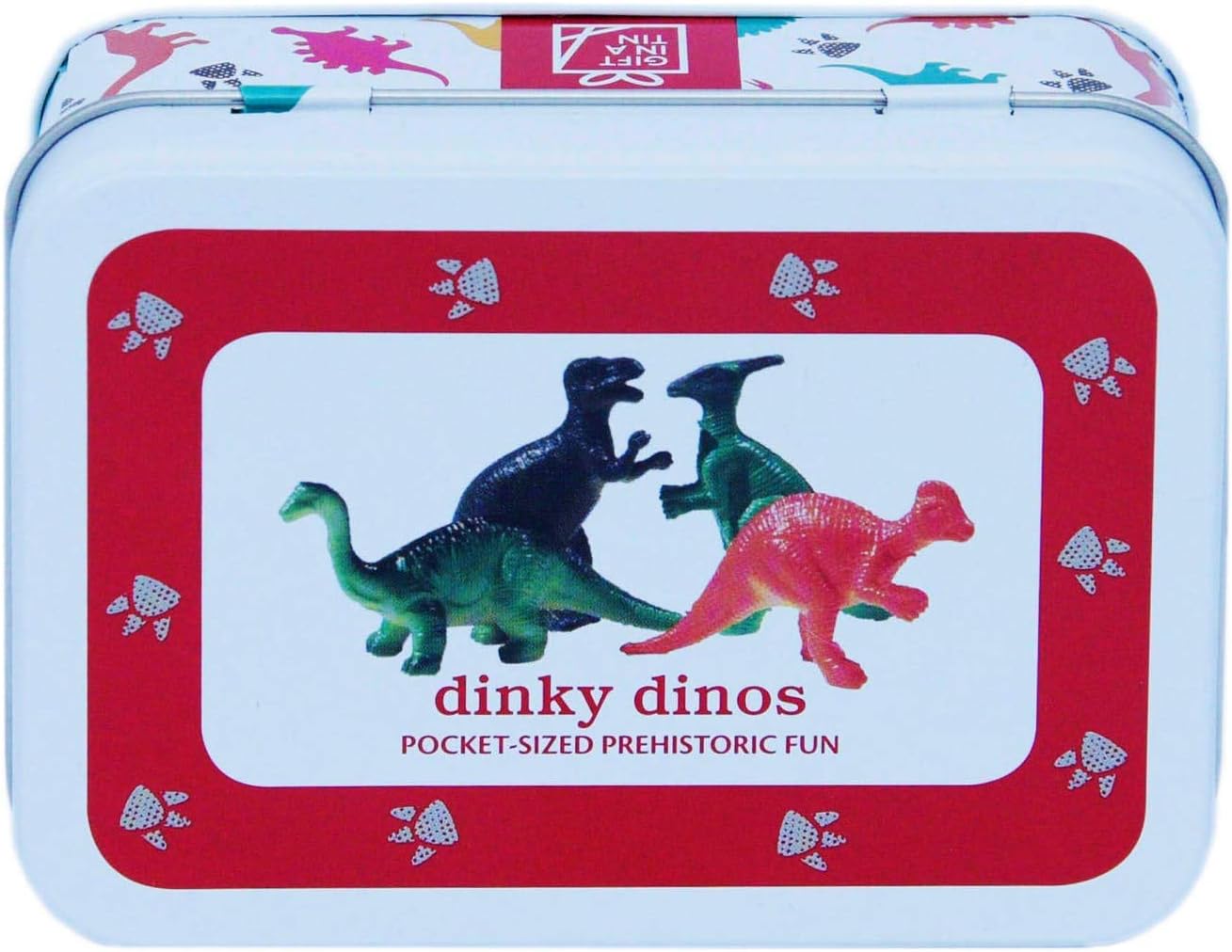 Apples to Pears Dinky Dinos In A Tin BigaMart