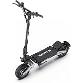T10 Electric Scooter Adults, Folding E Scooter with 34 MPH Max Speed and 46 Miles Long Range, 11 Inch Off-Road Tubeless Tire